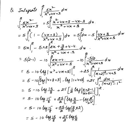integral maths worked solutions